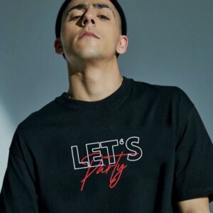 Graphic Printed T-shirt Black